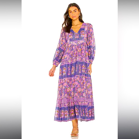 spell juniper tiered gown